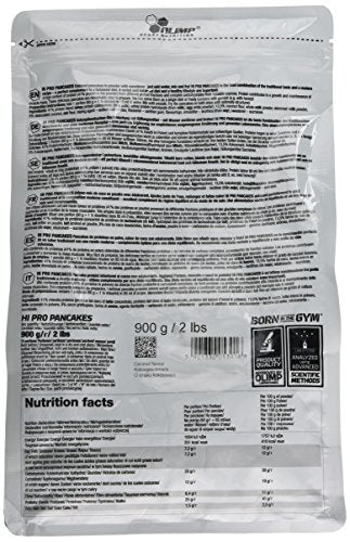 Olimp Labs Hi Pro Protein Pancakes in Powder, Coconut Flavour, 900 g OLIMP SPORT NUTRITION