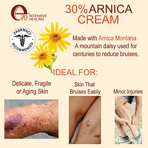 e70 Arnica Cream & Roll-On for Visible Bruise Relief, soothes Stiffness, Calms Swelling Formula - AB Mystery
