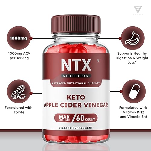 (2 Pack) NTX Keto Gummies for Weight Loss, NTX Keto ACV Gummies Advanced Weight Loss