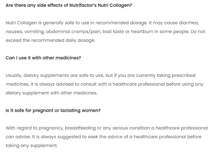 (Buy one, get one Free) Nutrifactor: Collagen: for Healthy Skin - AB Mystery