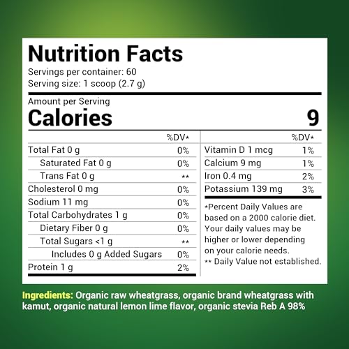 Dr. Berg USDA Certified Organic Green Powder Superfood (60 Servings) - Made with Raw - AB Mystery