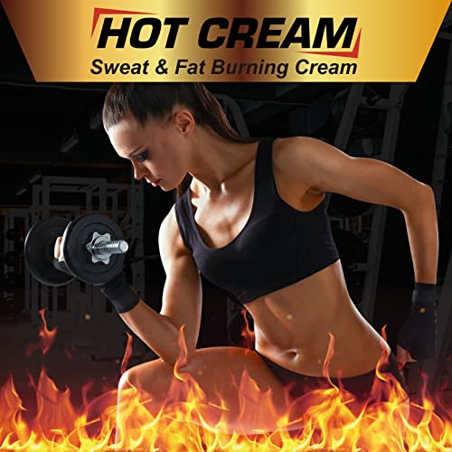 Hot Sweat Cream, Fat Burning Cream for Belly, Natural Sweat Enhancer Cream for Men - AB Mystery