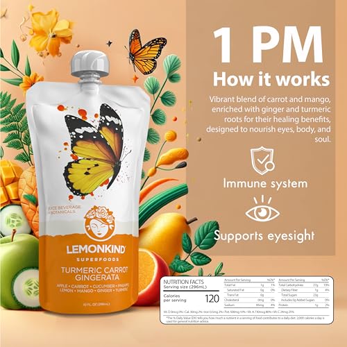 LEMONKIND 1-Day CORE Colon Juice Cleanse: Detoxing, Weight Loss Support, Boost - AB Mystery