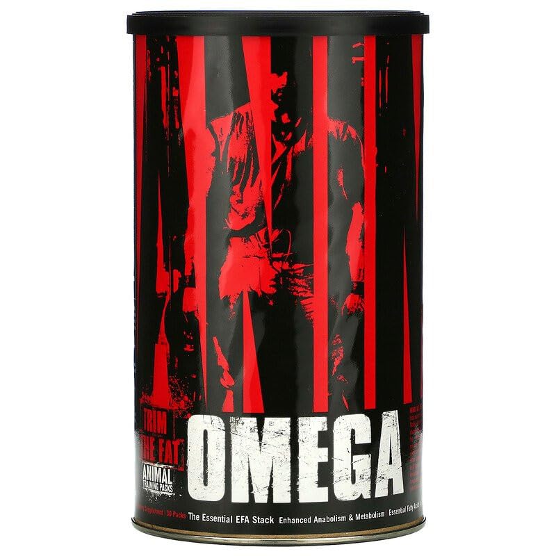 Animal Omega – Omega 3 & 6 Supplement – Fish Oil, Flaxseed Oil, Salmon Oil, Cod Liver - AB Mystery