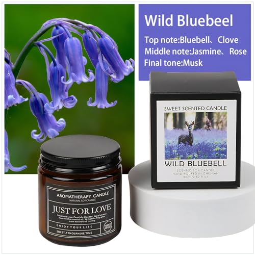 Candles for Home Scented Candle Gifts for Men Candles Clearance Amber Candle Jar Soy Wax Candles - AB Mystery