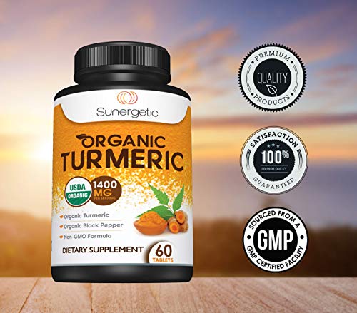 USDA Certified Organic Turmeric Supplement – Includes Organic Turmeric & Organic Black - AB Mystery