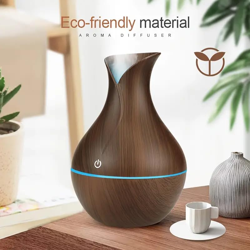 ZZ LIFE Mini Aromatherapy Humidifier Relaxing Cool Mist with Color Changing LEDs Night Light - AB Mystery