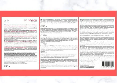 Unik Antiaging Beauty | Hydrolysed Collagen VERISOL (5 Clinical Studies) with Hyaluronic Acid - AB Mystery