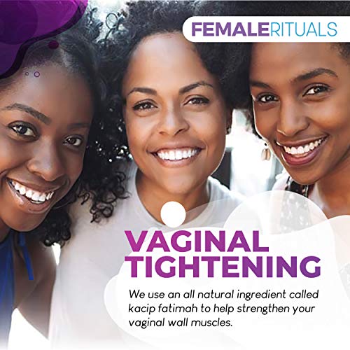 FEMALE RITUALS Yoni Balance Vaginal Tightening Pills 30 Pack - Vaginal Rejuvenation & Vagina Moisturizer - AB Mystery