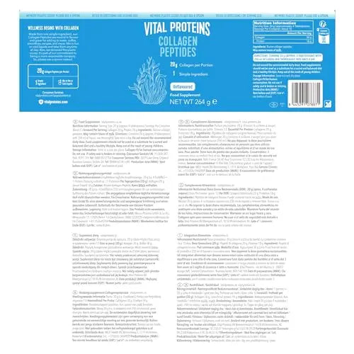 Vital Proteins Collagen Peptides Powder Supplement (Type I, III), Unflavored Hydrolyzed Collagen-Hair, Skin VITAL PROTEINS