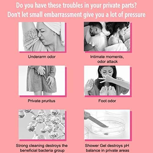 AICHUN BEAUTY Intimate Spray Deodorant Armpits Feet Tightening Vagina PH Balanced Private - AB Mystery