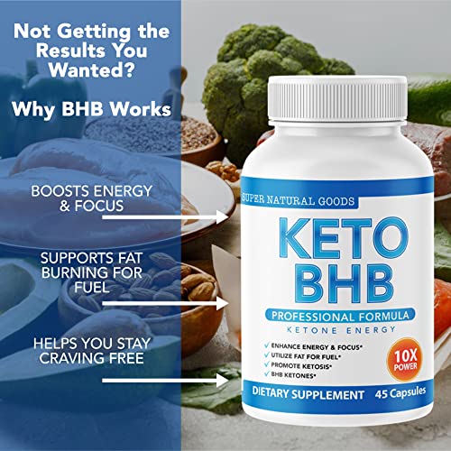 Keto BHB with Apple Cider Vinegar - Reach Ketosis Faster, Boost Energy, Suppress Craving - AB Mystery