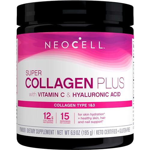 NeoCell Super Collagen Plus With Vitamin C and Hyaluronic Acid, For Skin Hydration - AB Mystery