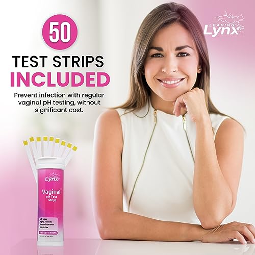 5-Minute Vaginal pH Test Kit for Women - 50 Premium-Quality Vaginal Heath pH Test Strips Included - AB Mystery