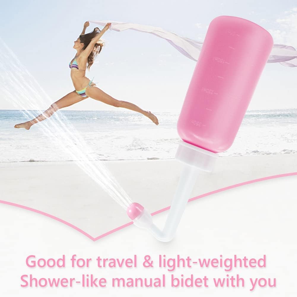 Premium Peri Bottle for Postpartum Care | Upside Down Peri Bottle, Dermoplast Spray - AB Mystery