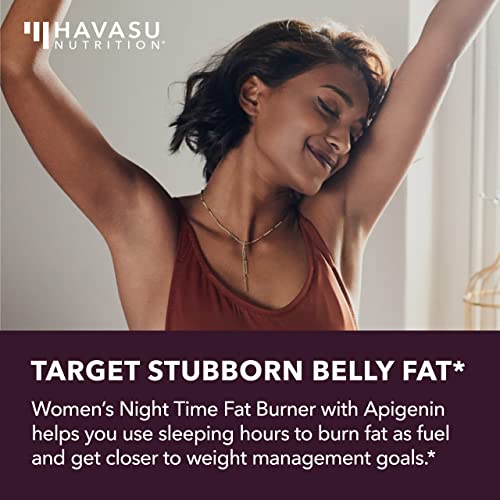 Night Time Fat Burner for Women | Weight Loss and Sleep Support Blend With Apigenin - AB Mystery