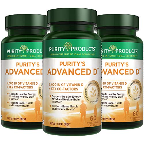Dr. Cannell's Advanced D - Vitamin D Super Formula - Purity Products (3 Pack) - Packed 