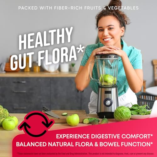Fruits and Veggies Supplement - High Fiber Supplement for Immunity, Gut & Energy - AB Mystery