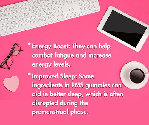 BOTANICAL PRIME PMS Gummies for Women, 30 Servings (Pack of 1) - Proactive PMS Relief - AB Mystery