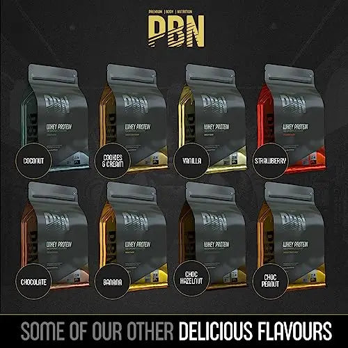 PBN - Premium Body Nutrition Whey Protein1kg Chocolate Hazelnut, New Improved Flavour Premium Body Nutrition