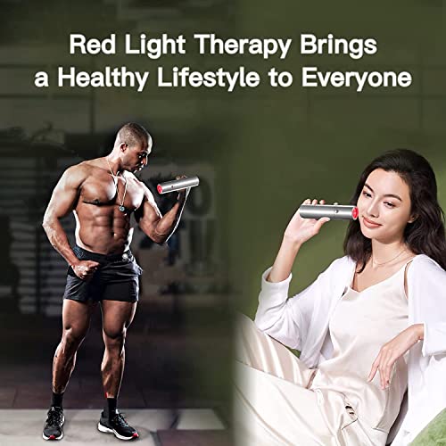 Infrared Light Therapy Wand for Powerful Infrared Light Therapy Red Light，grey-sdt-11 - AB Mystery