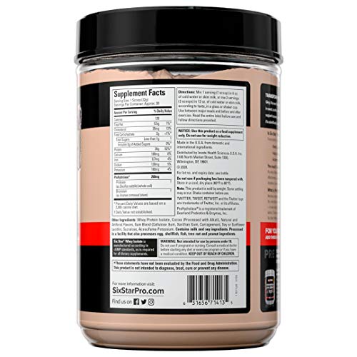 Whey Protein Isolate Six Star 100% Whey Isolate Protein Powder Whey Protein Powder - AB Mystery