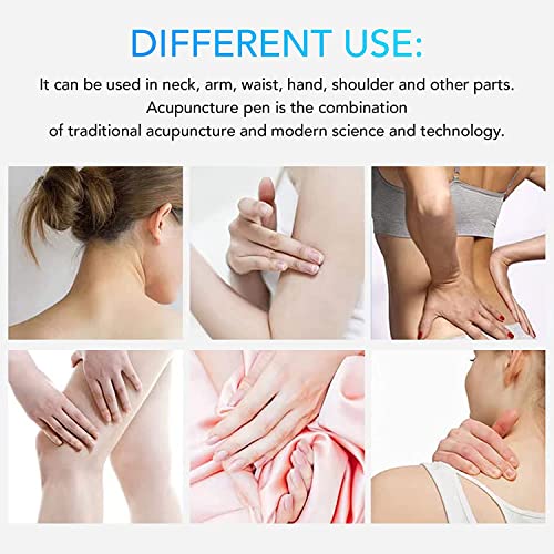 koouood Acupuncture Pen, 5-in-1 Pulse Massage Pen, USB Rechargeable Electronic Acupuncture Pen - AB Mystery