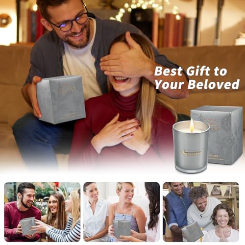 6 Pack Candles Clearance, Large Scented Candles, Candles for Home Scented, 35oz 250 Hour Long - AB Mystery