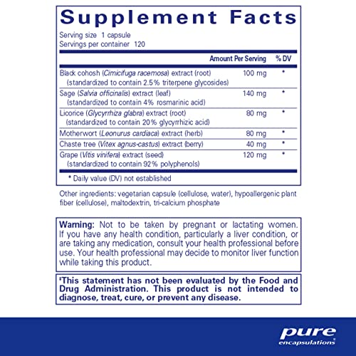 Pure Encapsulations PhytoBalance II | Supports Healthy Estrogen and Progesterone Activity - AB Mystery