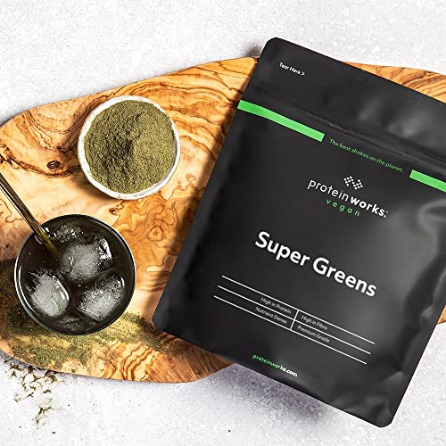 Protein Works Super Greens Powder | Nutrient Dense Detox Shake | Supports Immune System Protein Works
