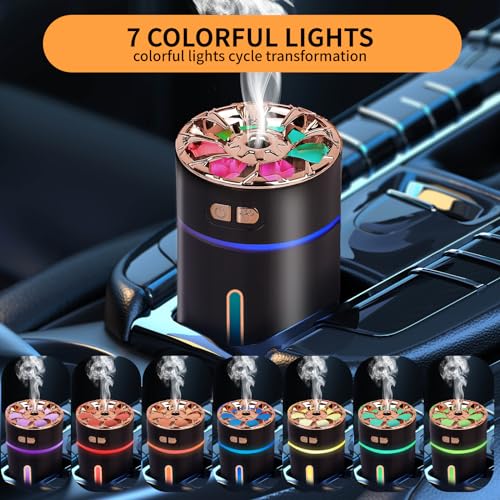 Car Diffuser,Rechargeable car Diffuser air freshener,Humidifier Aromatherapy for car - AB Mystery