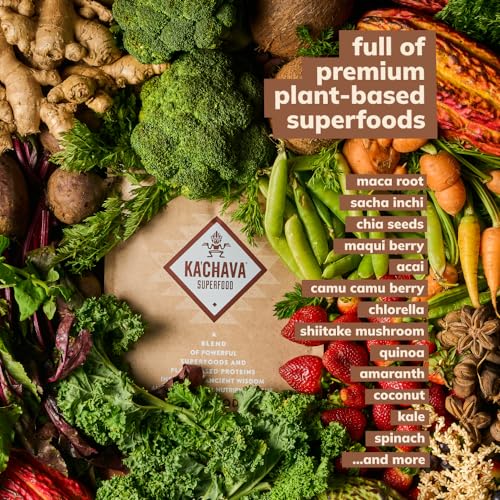 Ka’Chava All-In-One Nutrition Shake Blend, Chocolate, 85+ Superfoods, Nutrients & Plant - AB Mystery