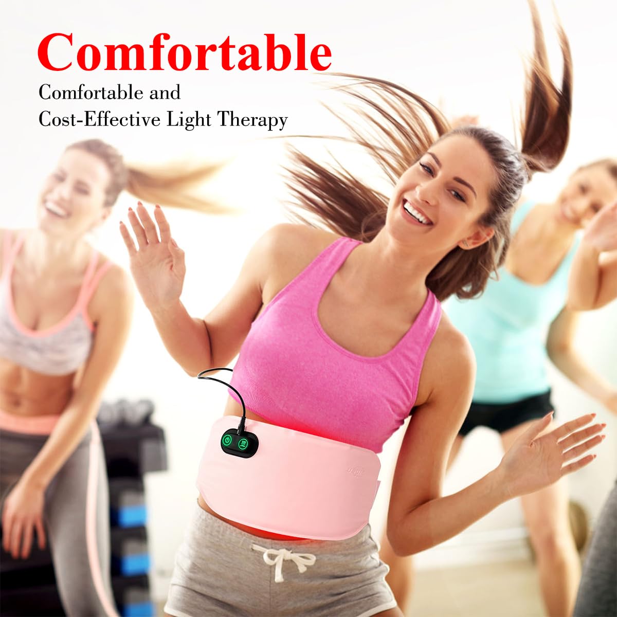 Red Light Therapy Belt for Body, Infrared Light Therapy for Pain Relief, Waterproof Red Light Therapy - AB Mystery