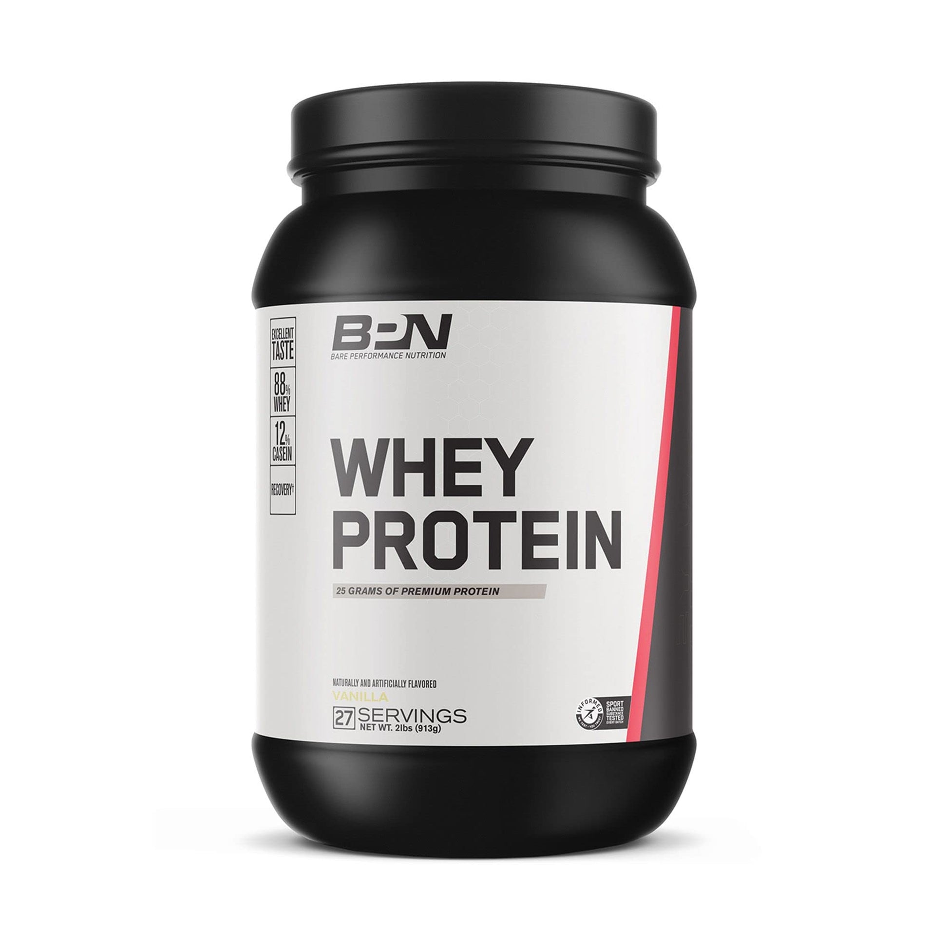 BARE PERFORMANCE NUTRITION, BPN Whey Protein Powder, Whey Protein Concentrate