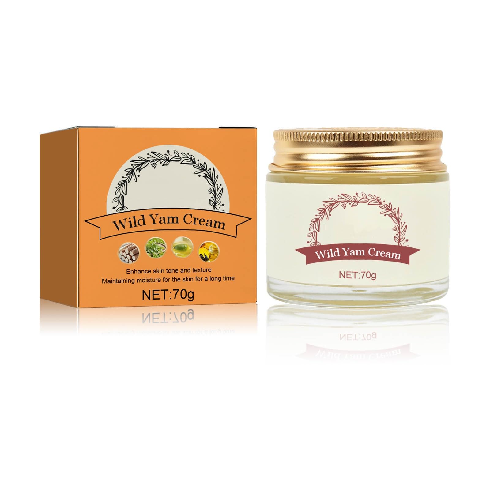 Zrayuler Wild Yam - Wild Yam Organic for Women,Wild Yam Organic Wild Yam Root Promoting Perimenopause - AB Mystery