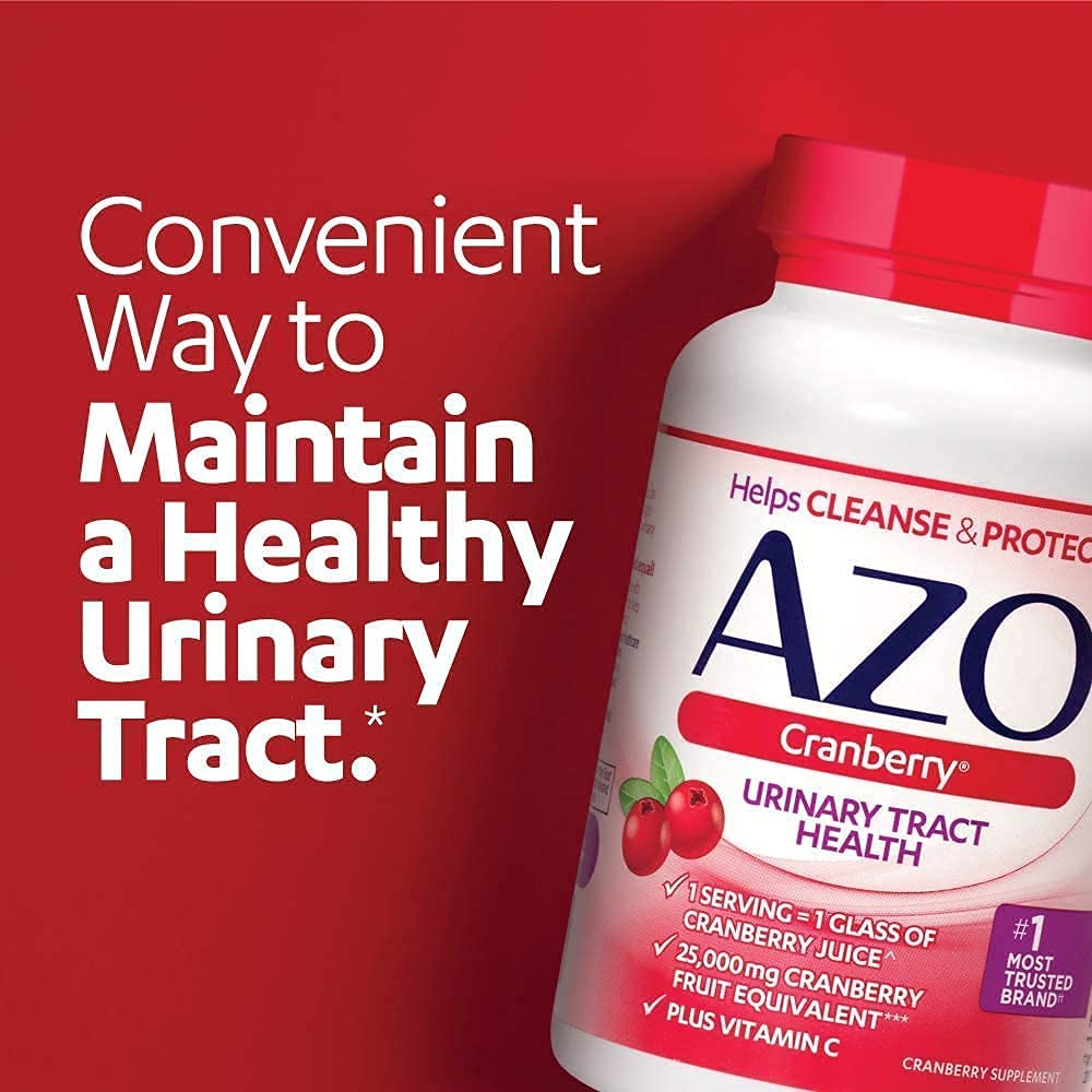 AZO Complete Feminine Balance Daily Probiotics for Women (60 Count) + Cranberry Softgels - AB Mystery