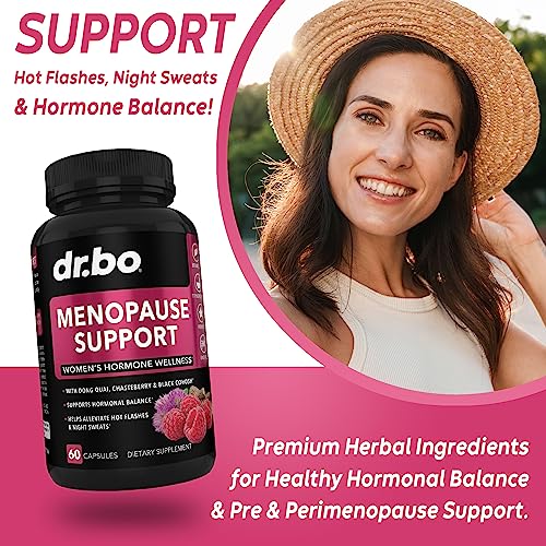 Menopause Supplements for Women Support Pills - Natural Menopause Relief for Hot Flashes - AB Mystery