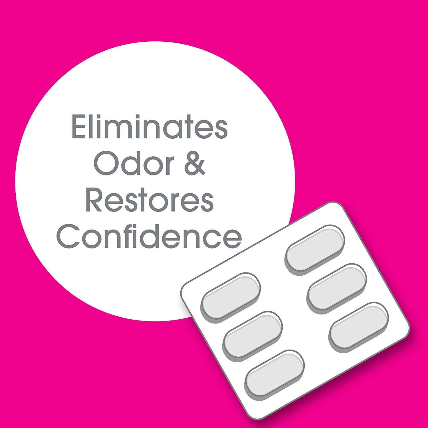 vH essentials Vaginal Odor Treatment with Vitamin C, Boric Acid Suppositories Alternative - AB Mystery