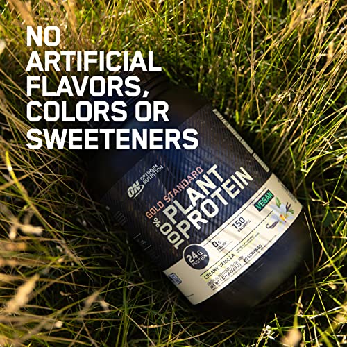 Optimum Nutrition Gold Standard 100% Plant Based Protein Powder, Gluten Free, Vegan Pro - AB Mystery