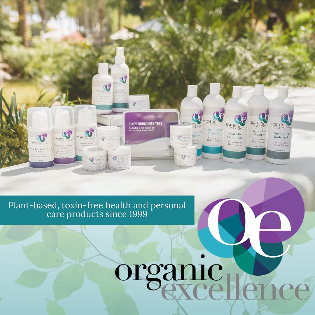Organic Excellence Balance Plus Therapy Bio-Identical Progesterone Cream with Phytoestrogens - 3 oz - AB Mystery