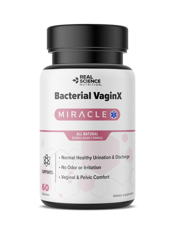 Real Science Nutrition Offers Bacterial VaginX Miracle - Nitric Oxide Enhanced Formulated