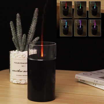 iWeeta Candlelight Diffuser,60ml Rechargeable Battery Operated Low Power Portable 10ml/H Aroma