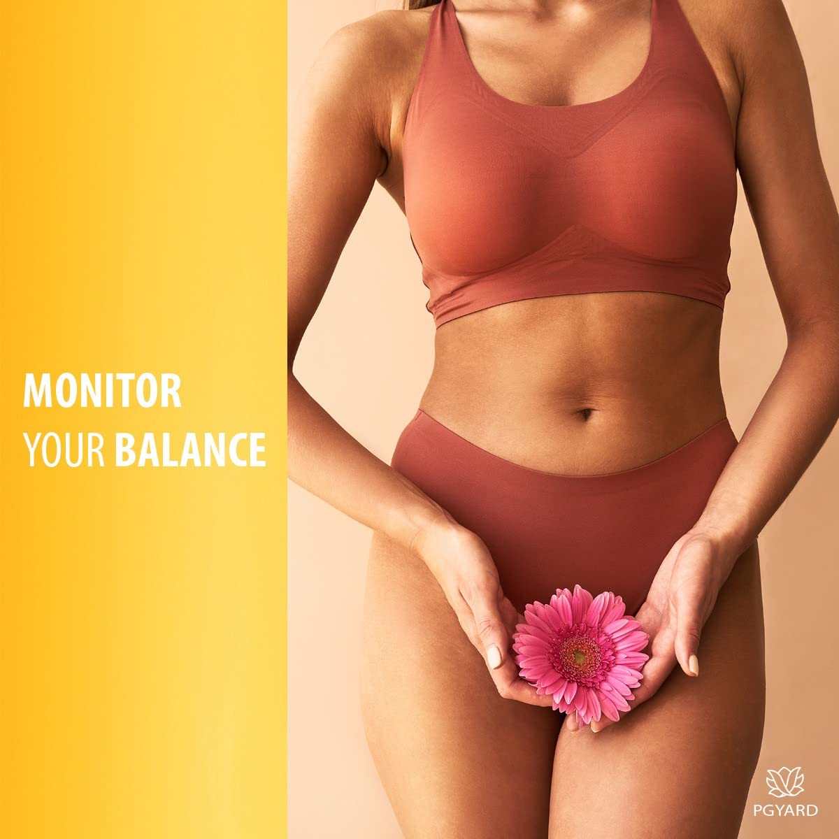 [60 Pack] PGYARD Vaginal Health pH Test Strips, Feminine pH Test, Value Pack - AB Mystery