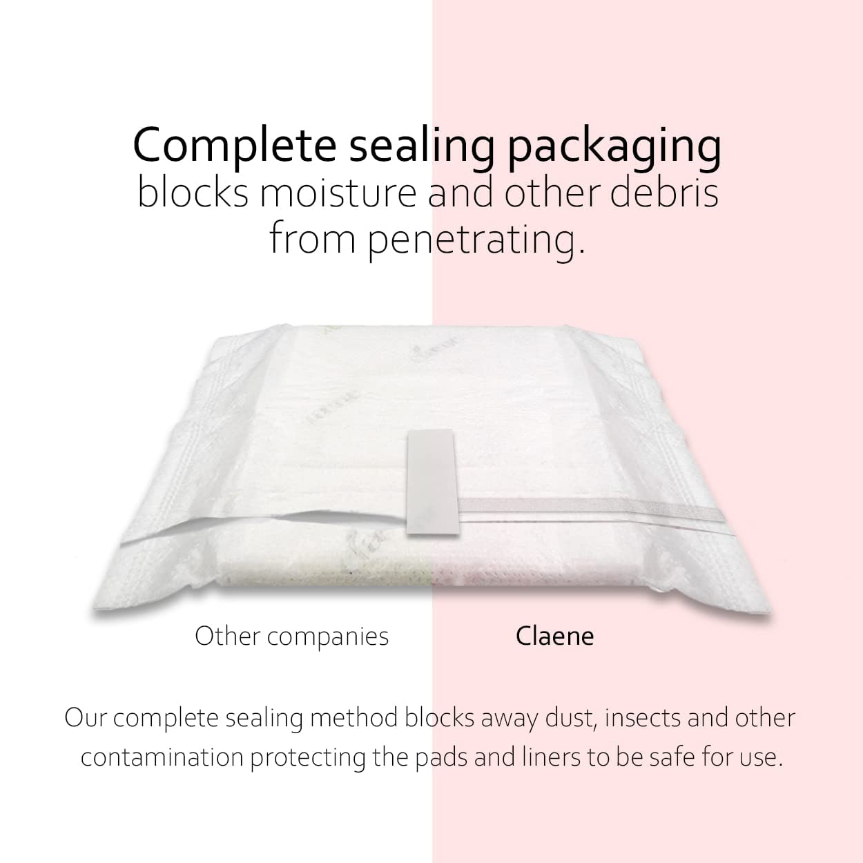 Claene Organic Cotton Panty Liners, Unscented, Thin, Cruelty-Free, Daily, Breathable Organic Panty - AB Mystery