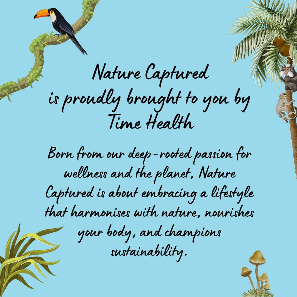 Organic & Raw Vegan Protein Blend (600g) - Chocolate Flavour - Pea, Pumpkin & Hemp Nature Captured