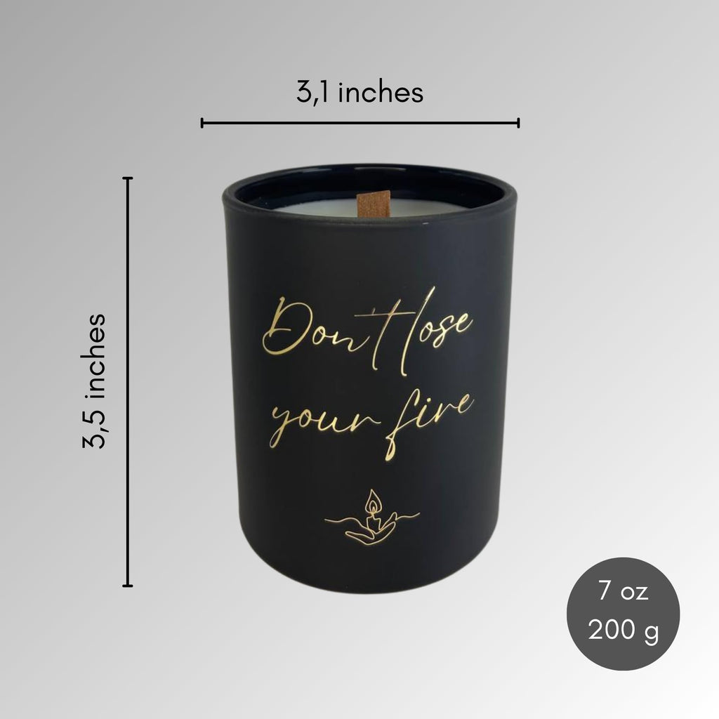 100% Natural Soy Wax Candle, Valentines Day Gifts for Women & Men, Candles for Home - AB Mystery