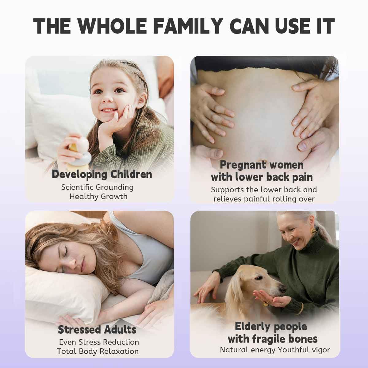 LOSUVERO Grounding Mat for Bed, 33.5x23.5Floral Printed Grounding Pad for Health Therapy, Efficient Sleep - AB Mystery