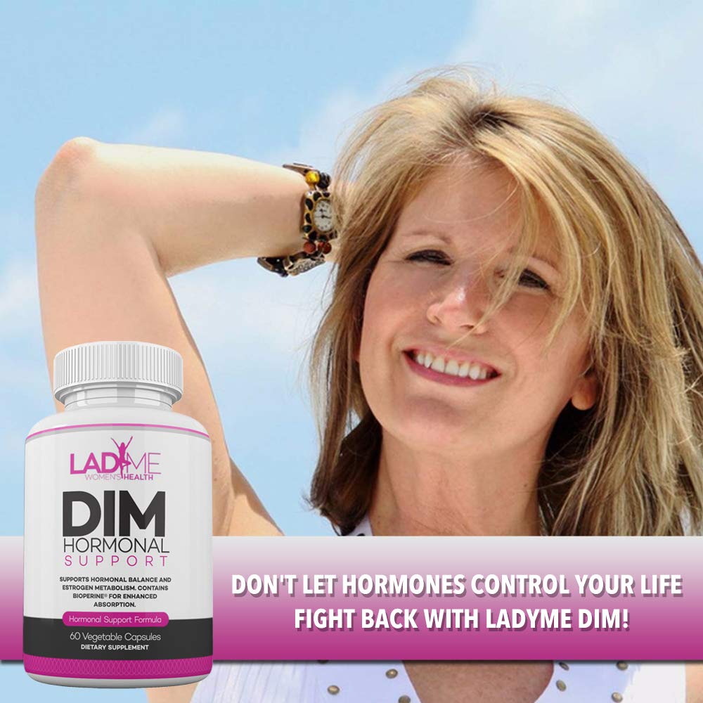 DIM Complex 150mg Hormonal Support Menopause Relief Supplement for Hot Flashes & Hormonal Acne - AB Mystery