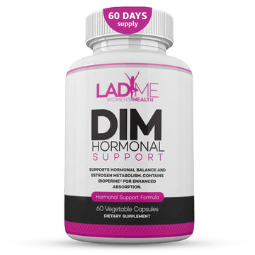 DIM Complex 150mg Hormonal Support Menopause Relief Supplement for Hot Flashes & Hormonal Acne