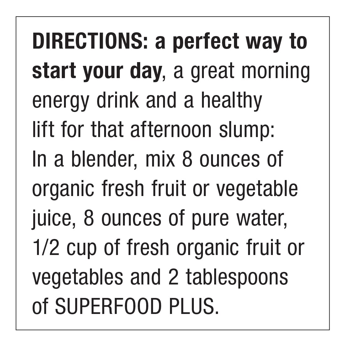 Dr. Schulze’s SuperFood Plus | Vitamin and Mineral Herbal Concentrate | Daily Nutrition - AB Mystery